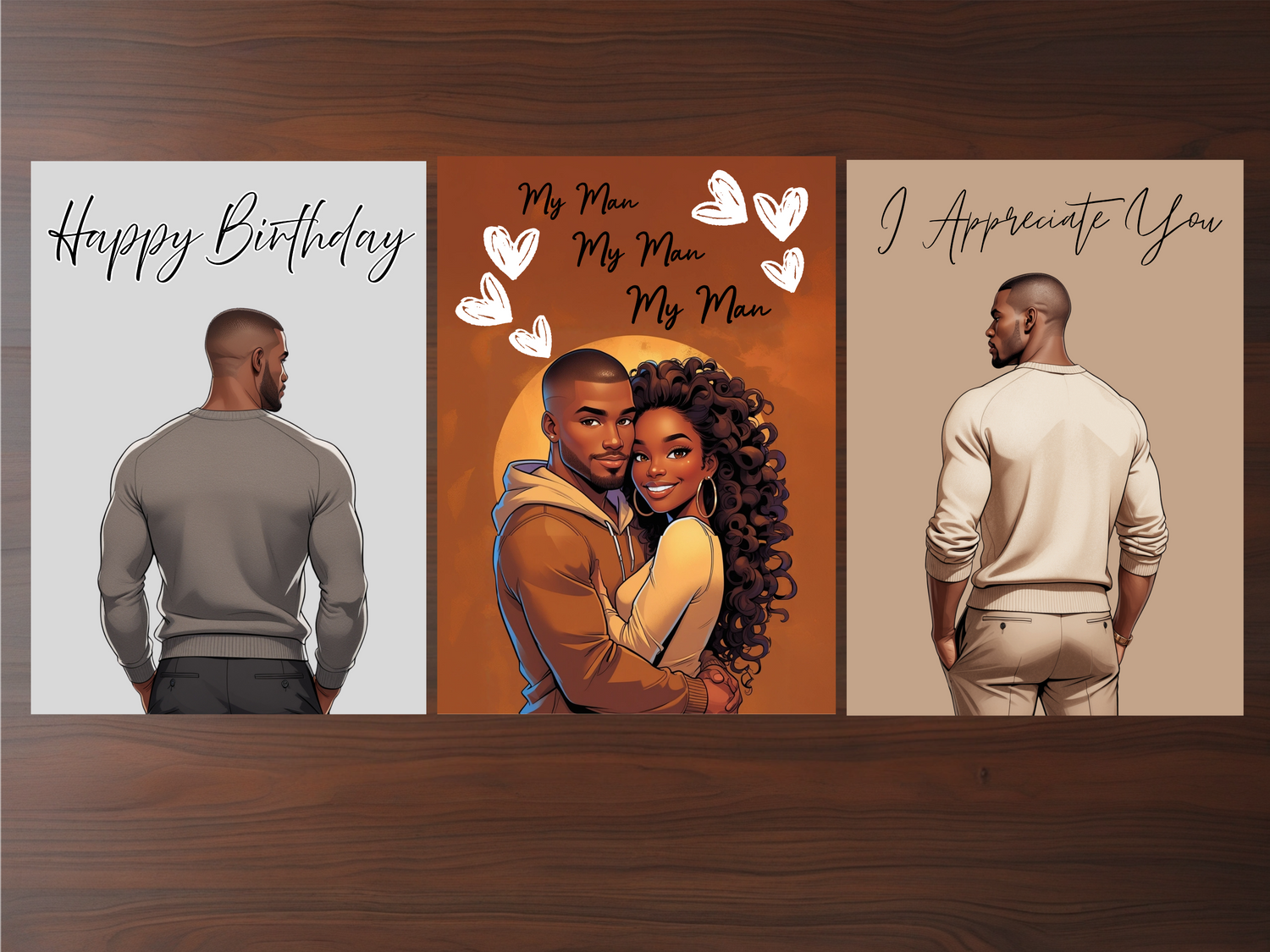 For Him – A Greeting Card Collection Celebrating Black Men with Love & Respect