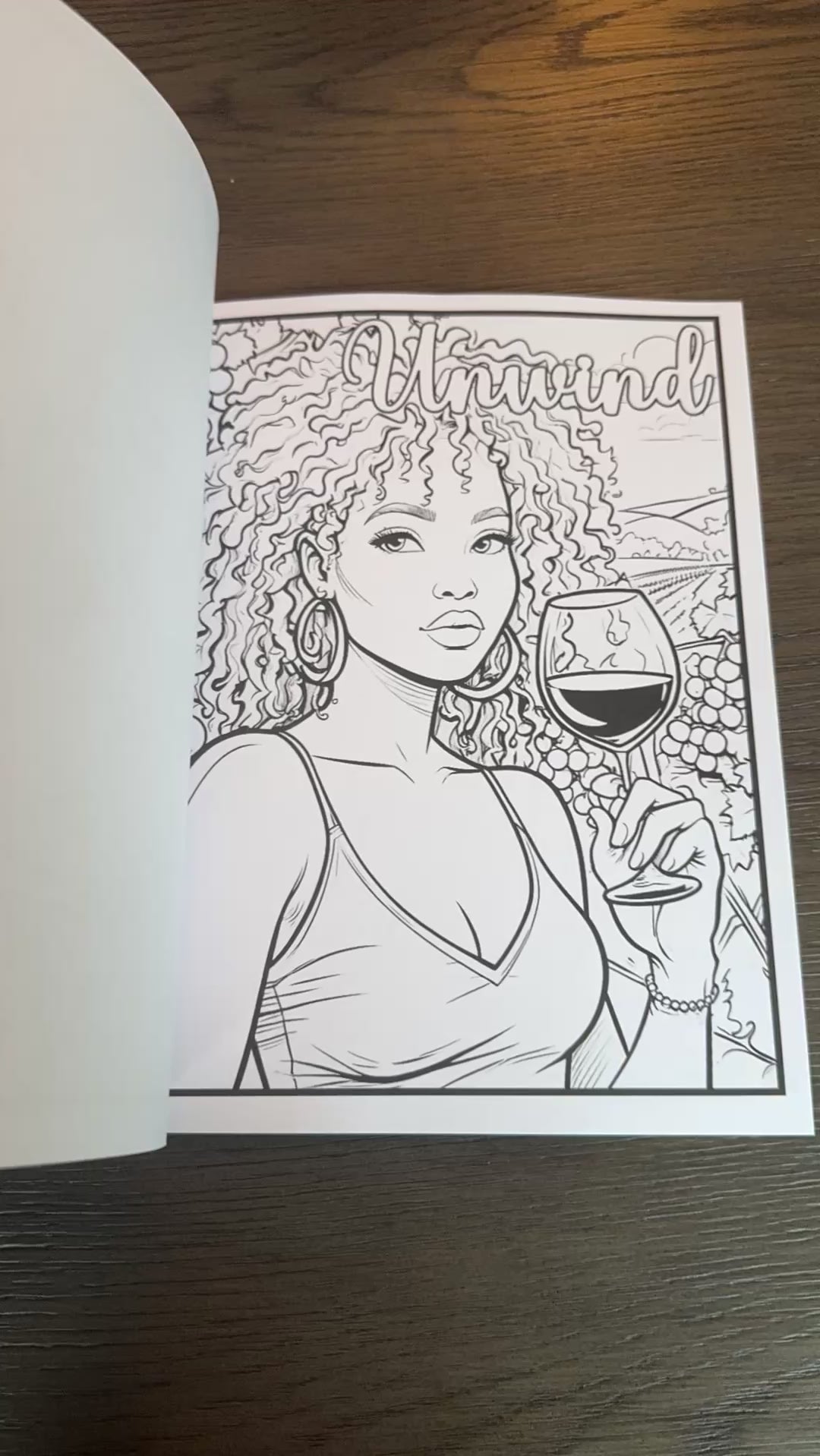Livin' My Best Life - A Black Women Coloring Escape