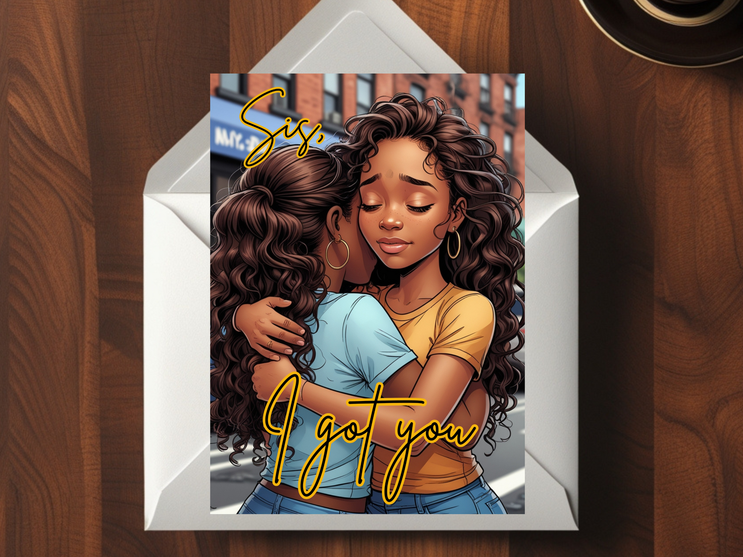 Sis, I Got You – Support Card for Tough Times