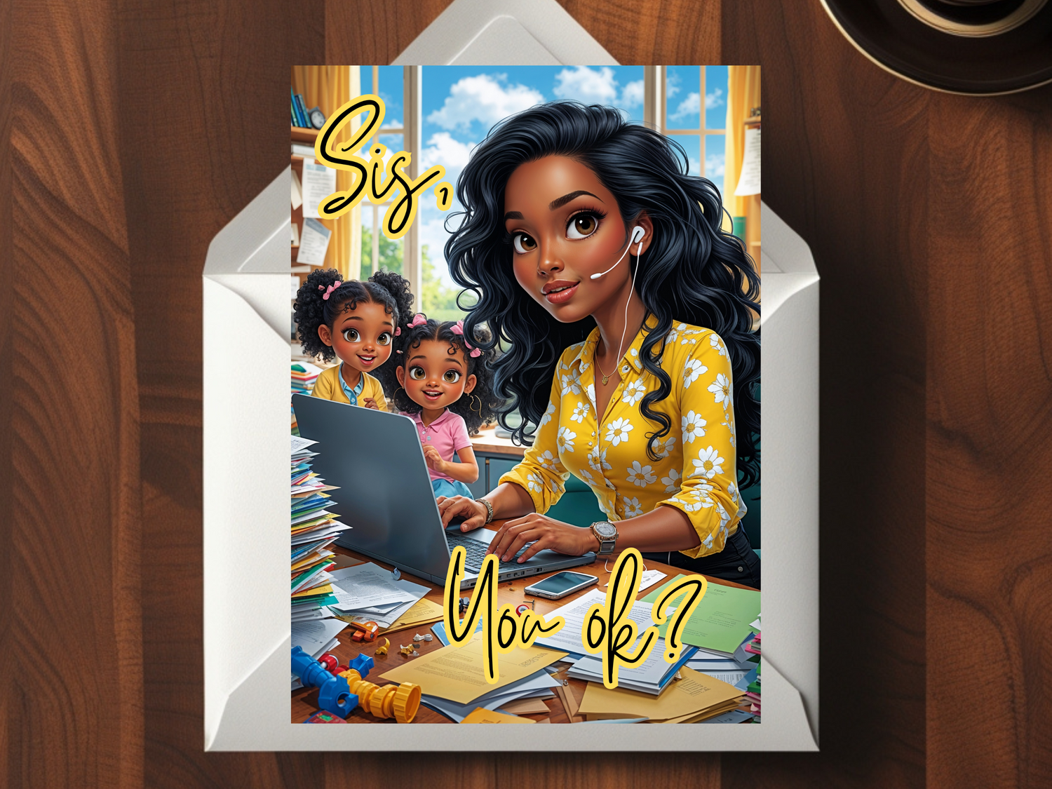Sis, You OK? – Mental Health & Check-In Card - for Black Women